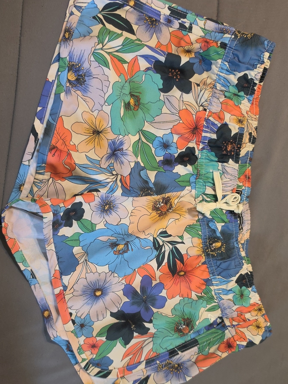 O'neill Floral Print Women’s Drawstring Shorts - Multicolor